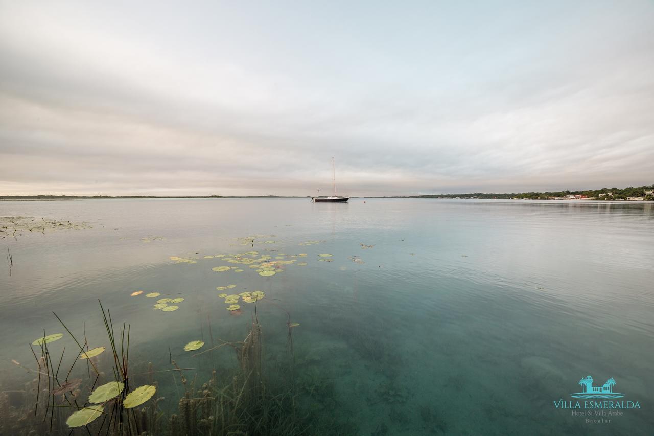 Hotel Villa Esmeralda Bacalar Exteriör bild