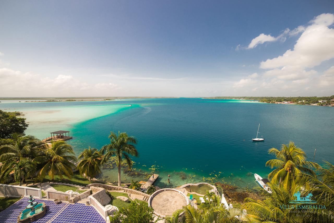 Hotel Villa Esmeralda Bacalar Exteriör bild