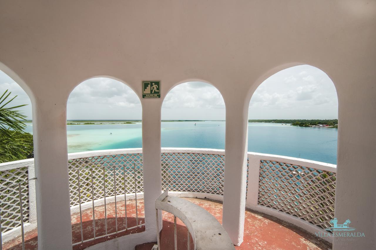 Hotel Villa Esmeralda Bacalar Exteriör bild