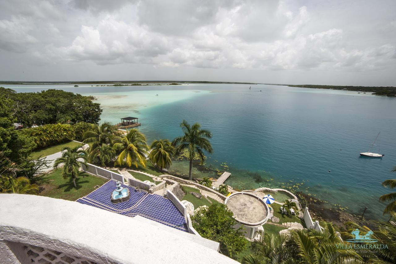 Hotel Villa Esmeralda Bacalar Exteriör bild