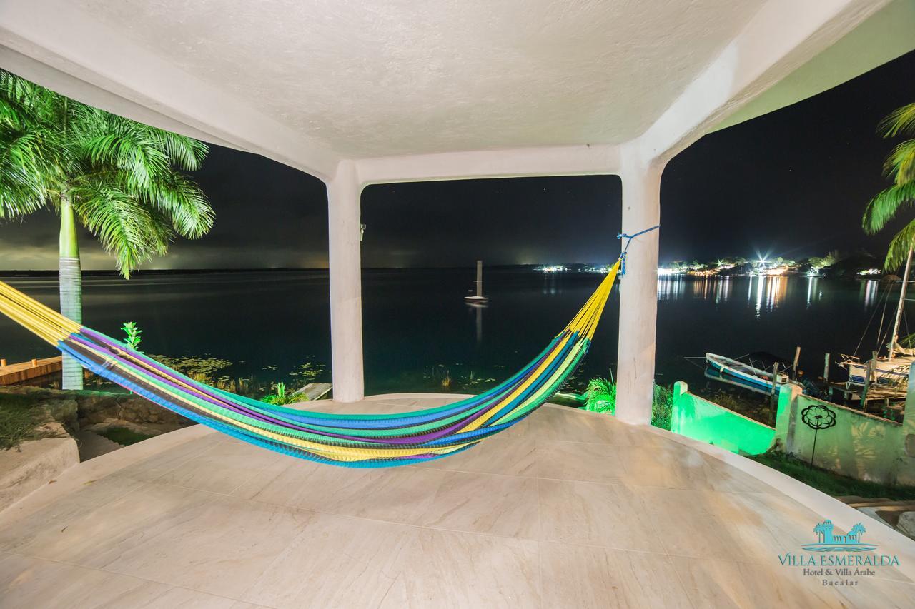Hotel Villa Esmeralda Bacalar Exteriör bild