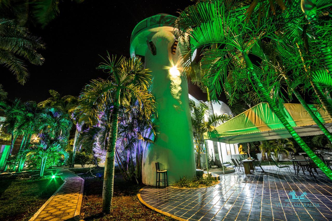 Hotel Villa Esmeralda Bacalar Exteriör bild
