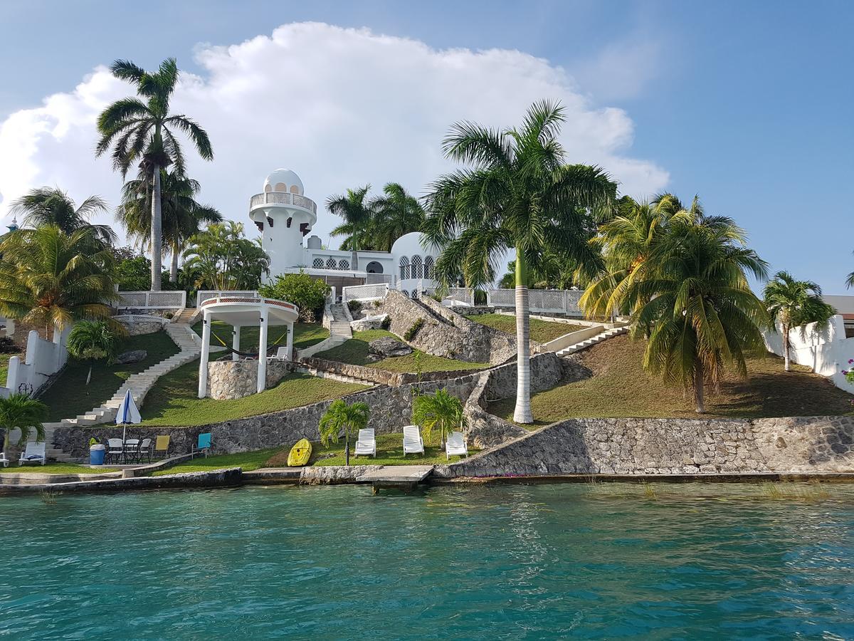 Hotel Villa Esmeralda Bacalar Exteriör bild