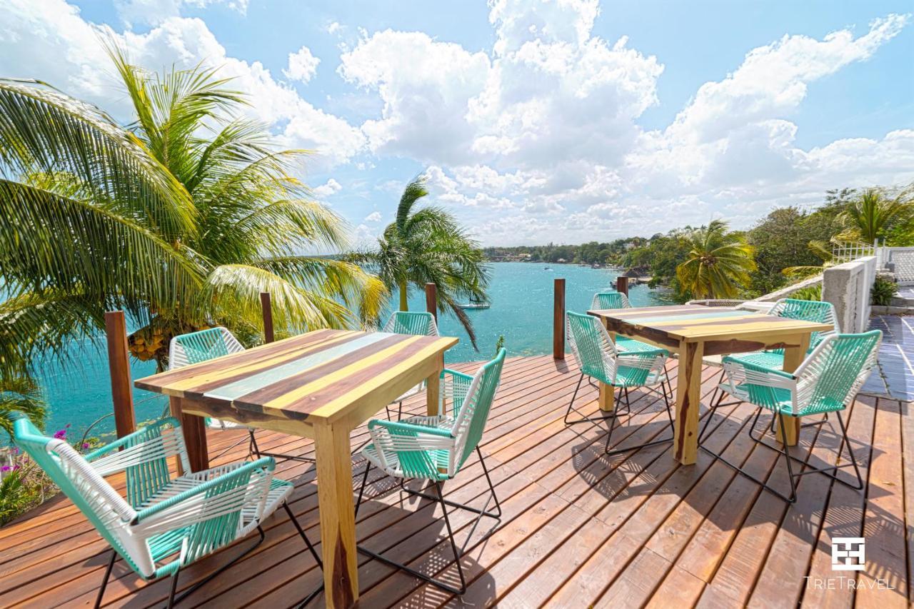 Hotel Villa Esmeralda Bacalar Exteriör bild