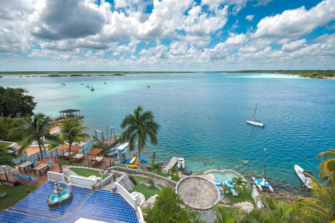 Hotel Villa Esmeralda Bacalar Exteriör bild